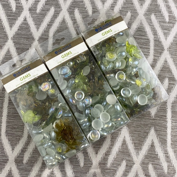 None Other - Akasha Gems for Plants or Decor NWT 3 Packs 14oz each